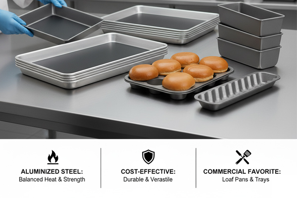 aluminized steel bakeware