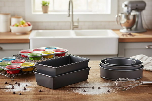 Core baking pans like loaf and muffin pans