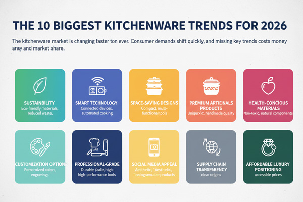 kitchenware trends 2026 importers