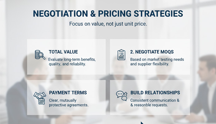 Negotiation and pricing strategies