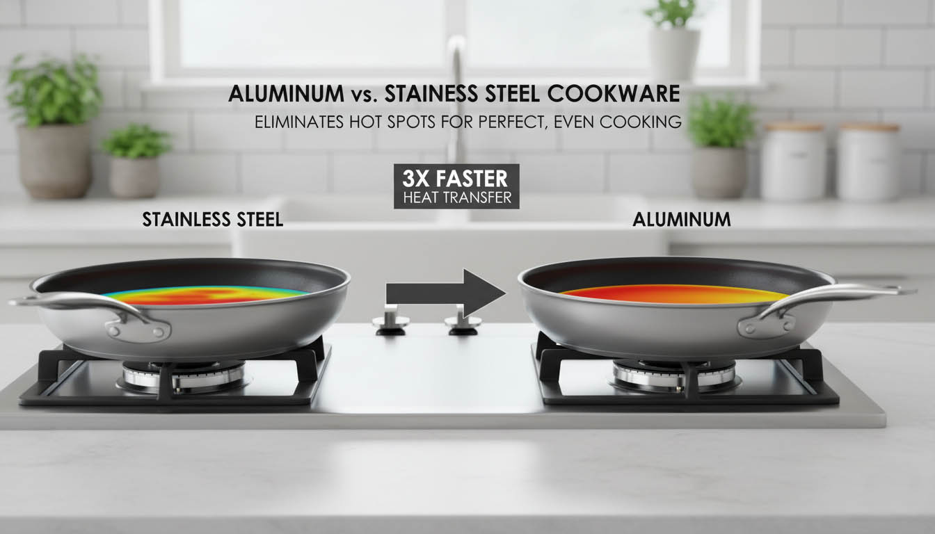 Heat distribution comparison