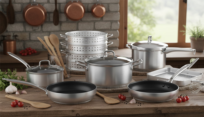 aluminum cookware for different cooking needs