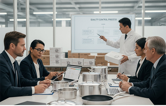 evaluating cookware suppliers