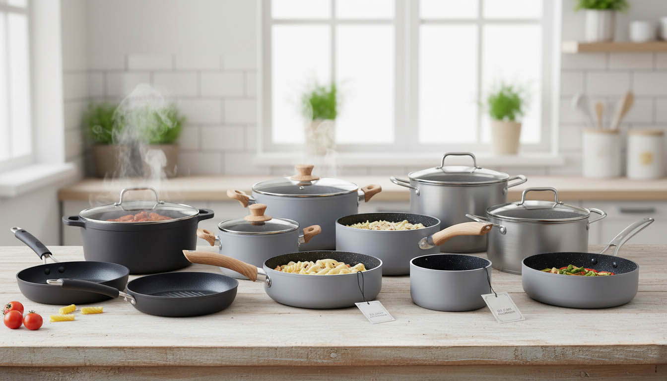 Aluminum cookware collection