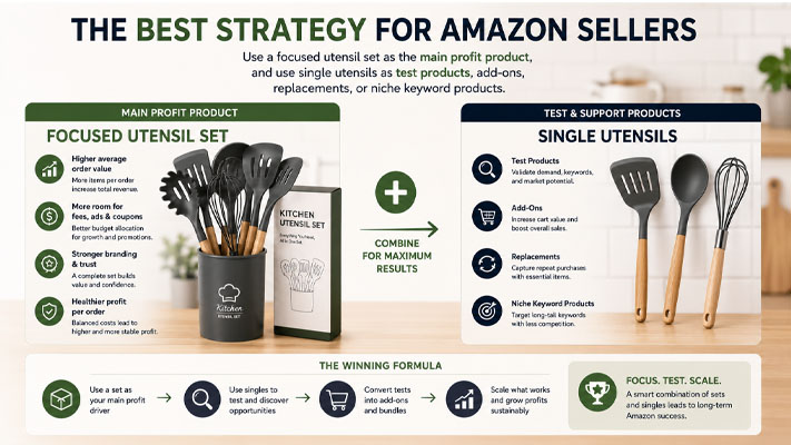 best Amazon kitchen utensil product strategy