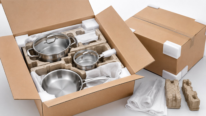 FBA ready cookware packaging